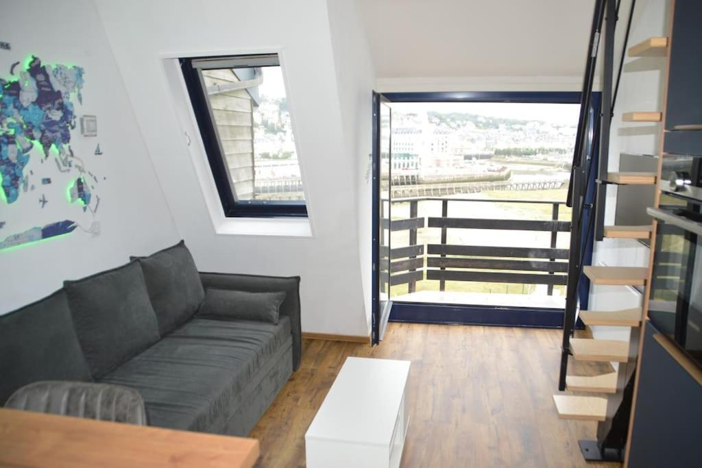 Mini-Duplex Cosy Avec Magnifique Vue Mer Deauville Exterior foto